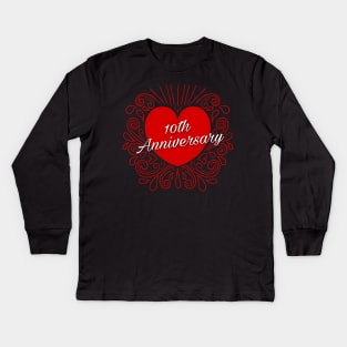 10th Anniversary Kids Long Sleeve T-Shirt